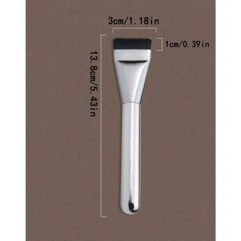 1pc Lightweight Ultra-Thin Foundation Brush Flat Contour Brush - Picture 6 of 6